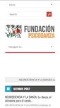 Mobile Screenshot of fundacionpsicodanza.org